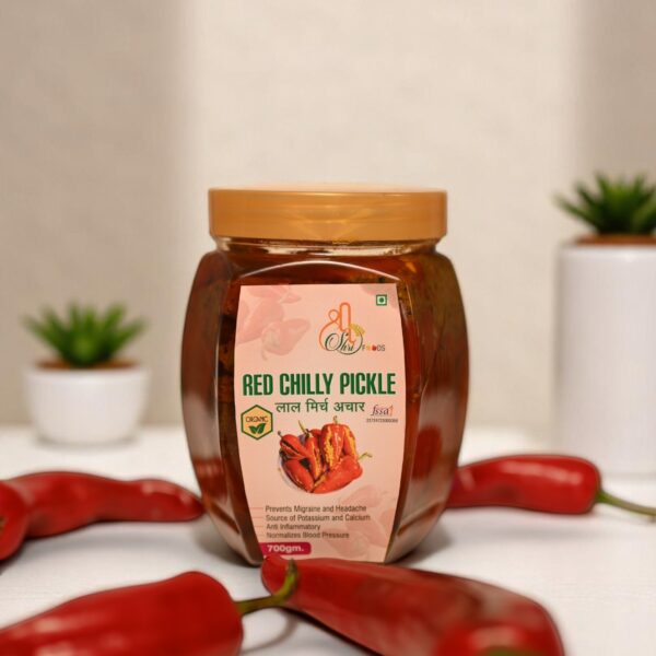 Organic Red Chilli Pickle